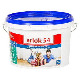 Универсальный клей для пробковых покрытий и паркета ARLOK 54 3 кг